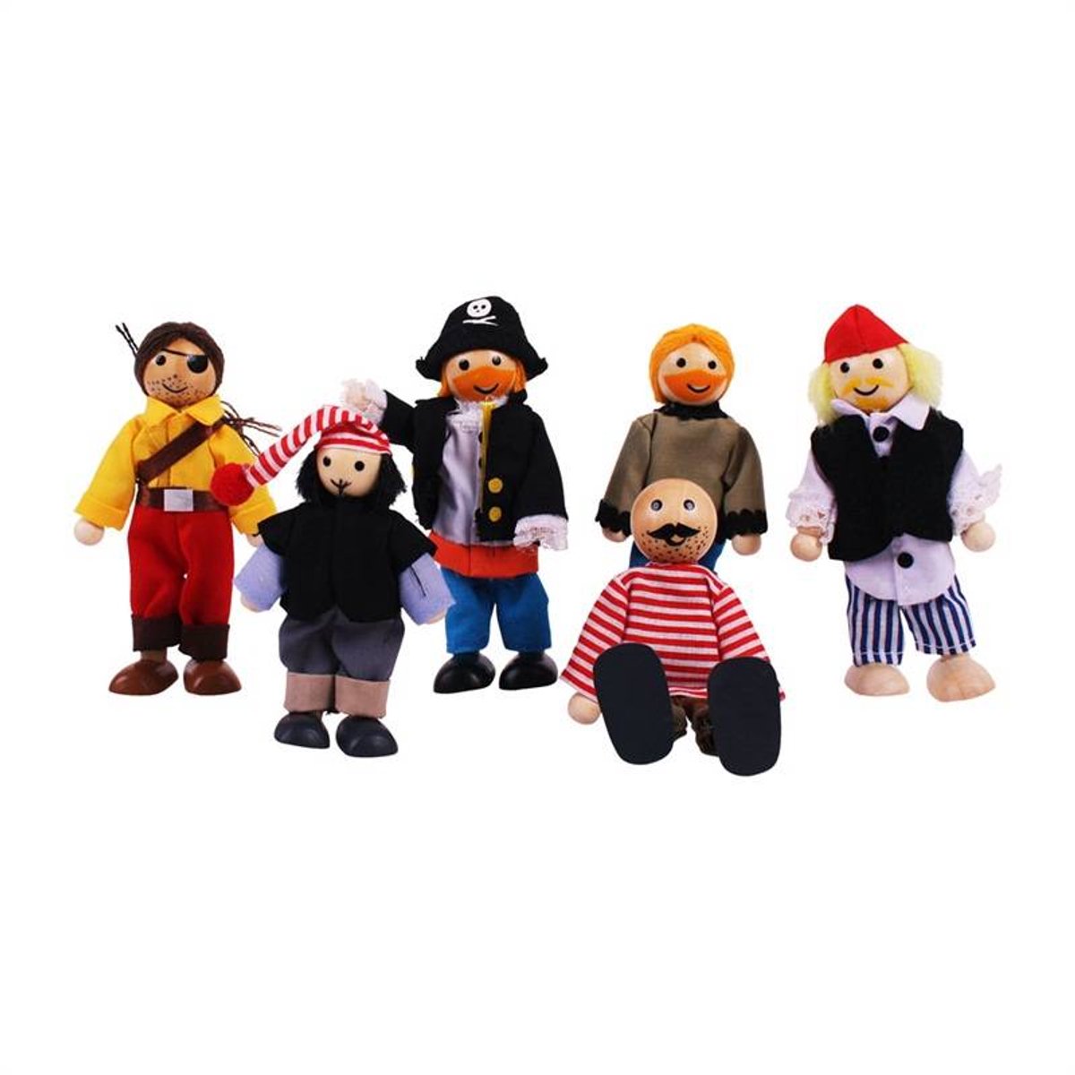 Bambole Bigjigs - pirati