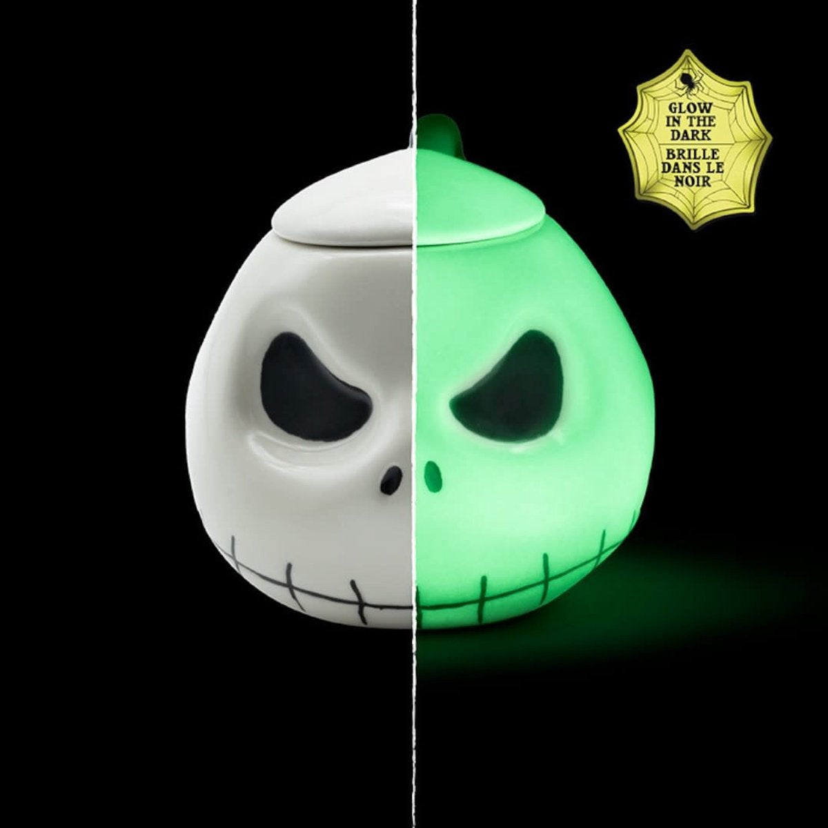 L'incubo prima di Natale jack 3d (glow in the dark) testa unisex - multicolore - standard