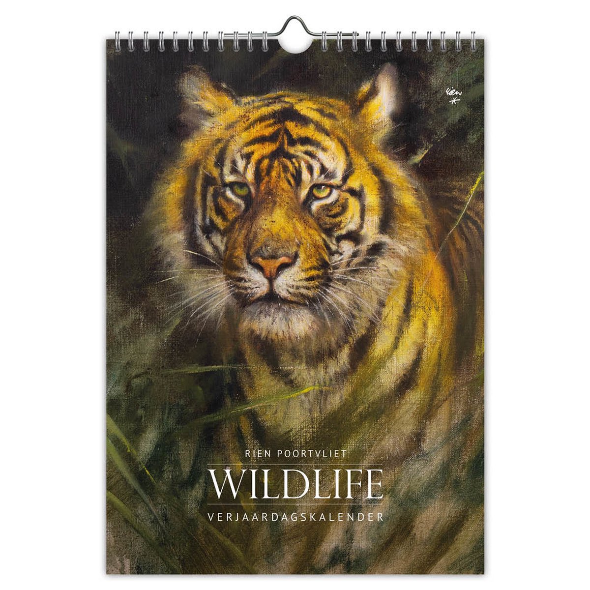 Calendario compleanno Rien Poortvliet - fauna selvatica - A4