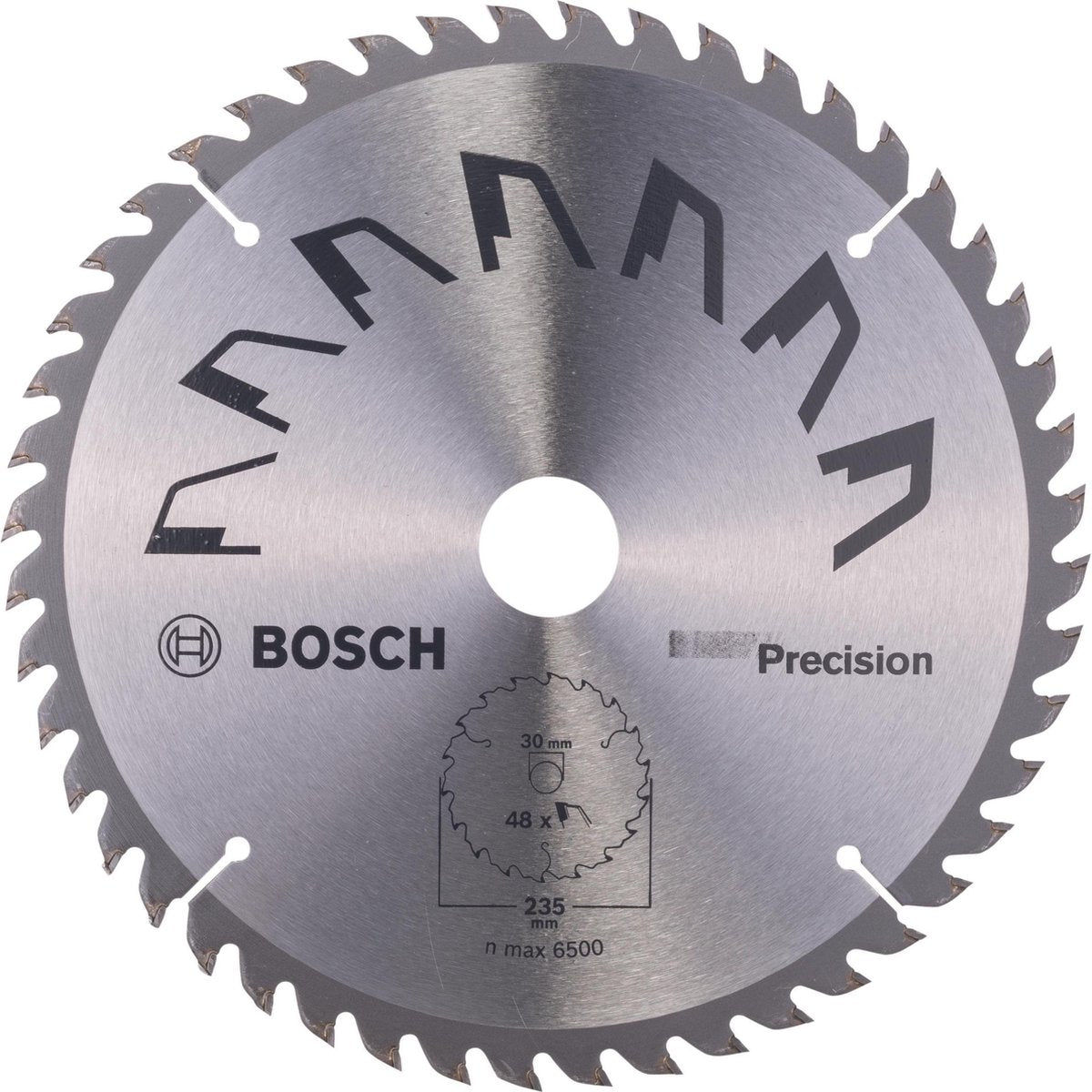 Lama per sega circolare Bosch Precision 235x2x30 25,t48 (1)