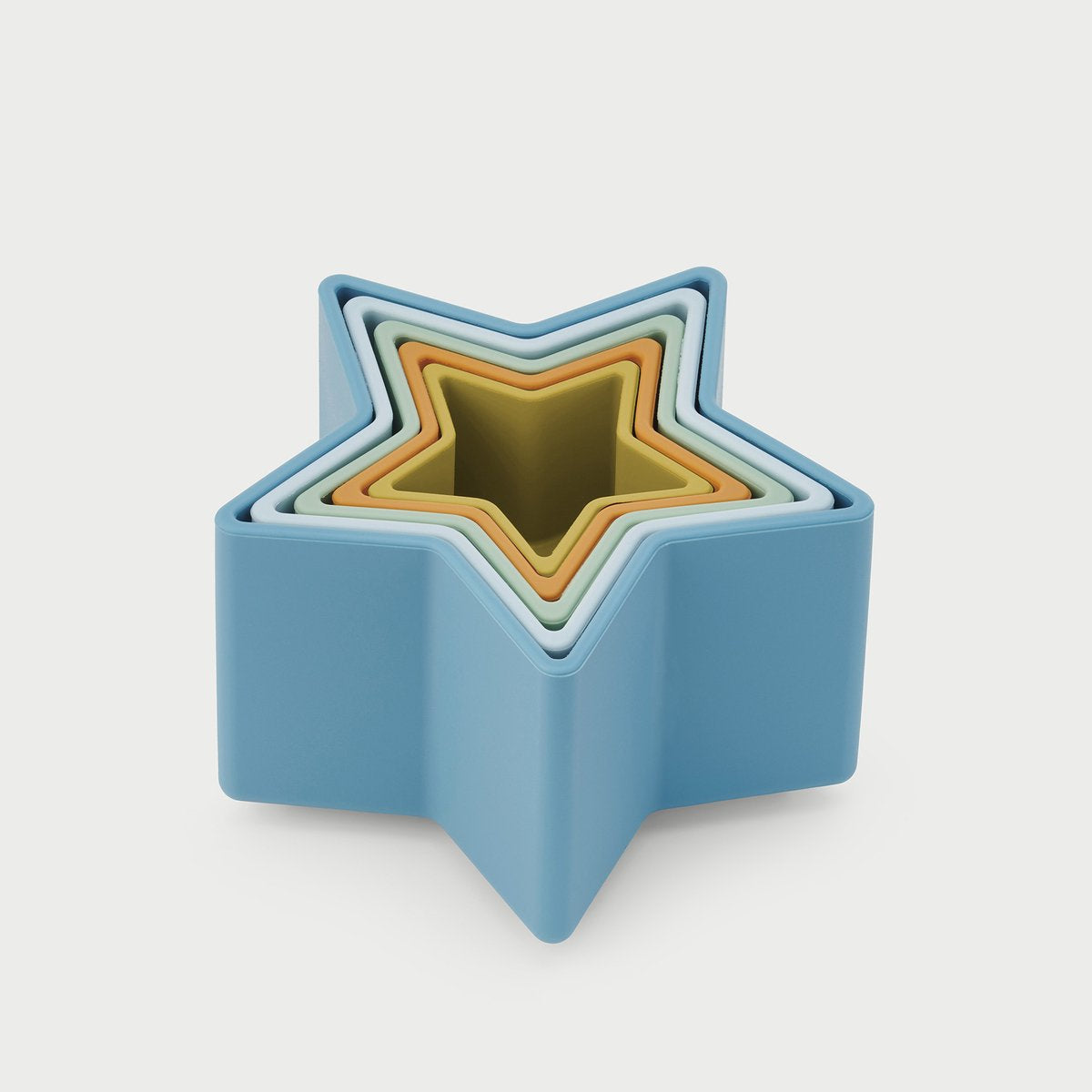 Vasos apilables estrella Tickit silisoft® (neutro)