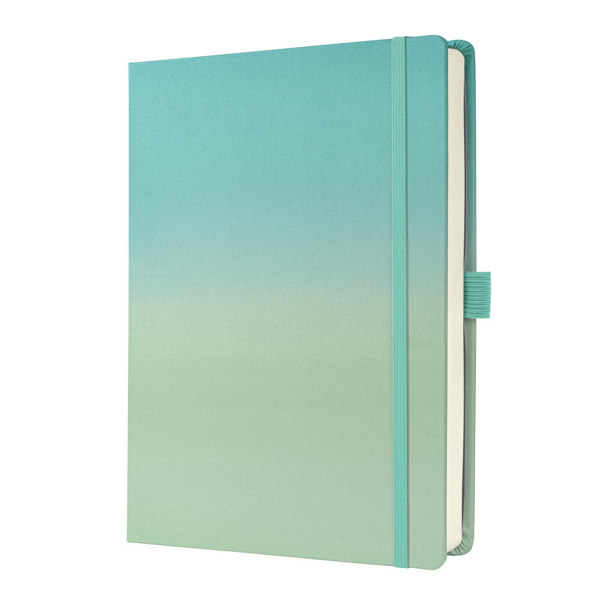 Sigel bulletjournal - jolie - a5 - gradient sea - punt-gelijnd - dot-liniatuur - hardcover - si-jb102