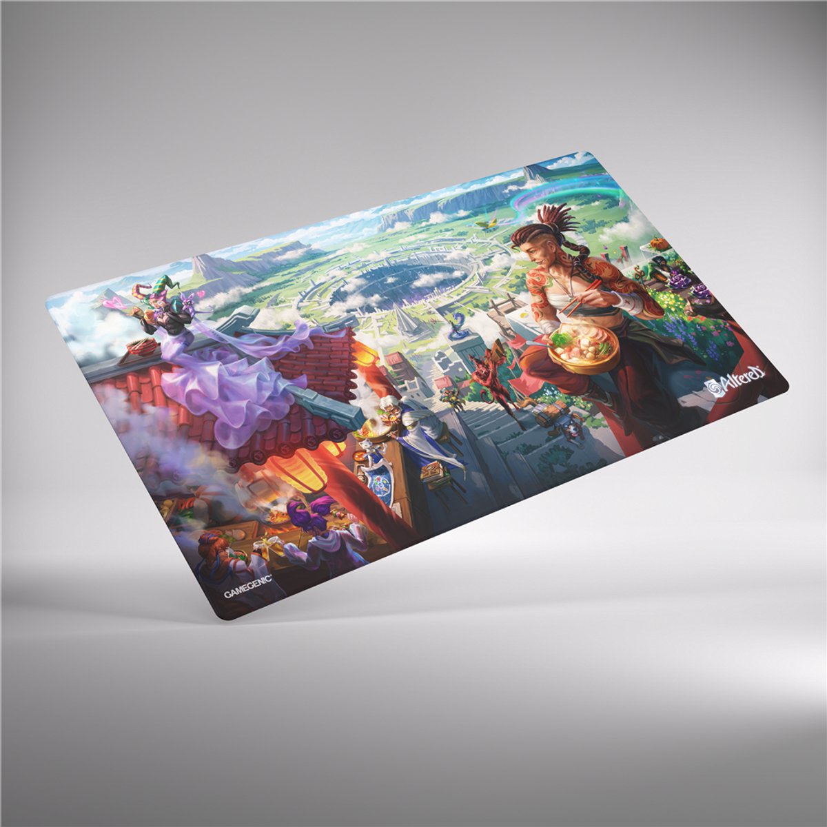 Gamegenic - altered prime playmat: first outpost - voor altered en andere tcg's - set 3