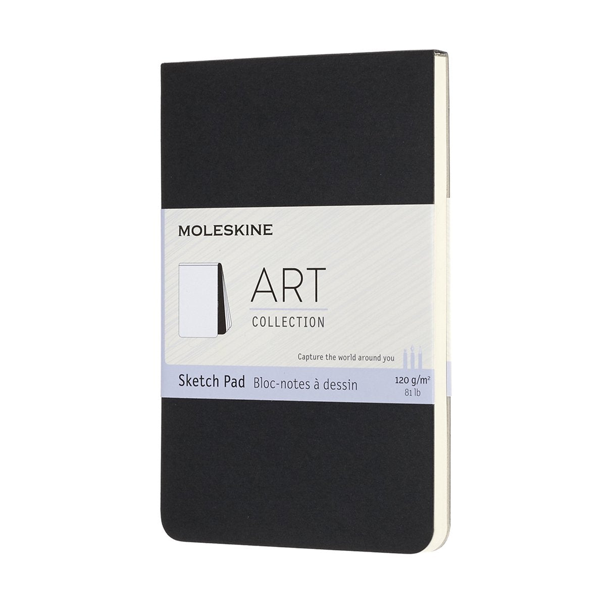 Moleskine art schetsblok - pocket - zwart