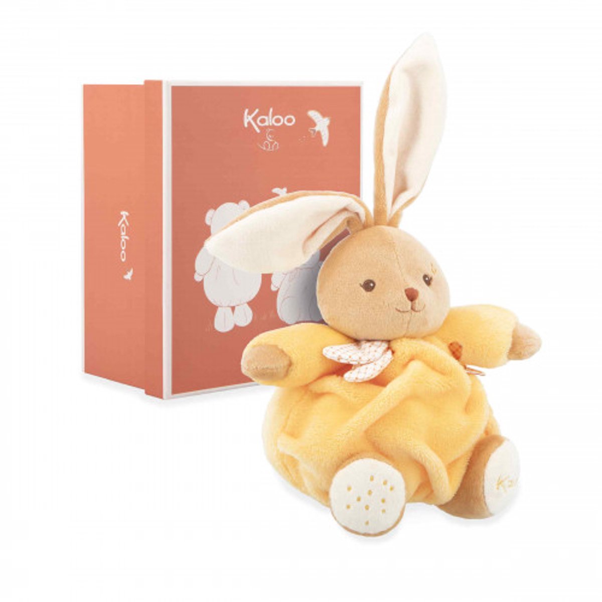 Kaloo intomporel - peluche - color amarillo - conejo