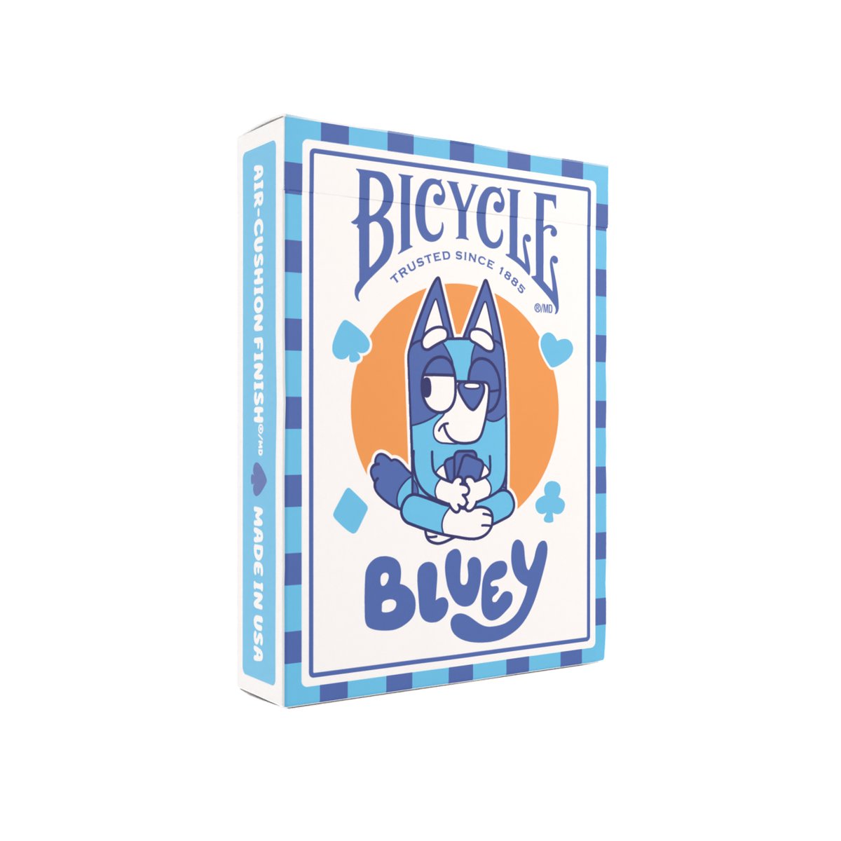 Bicycle ® bluey - naipes premium - con licencia oficial - coleccionables