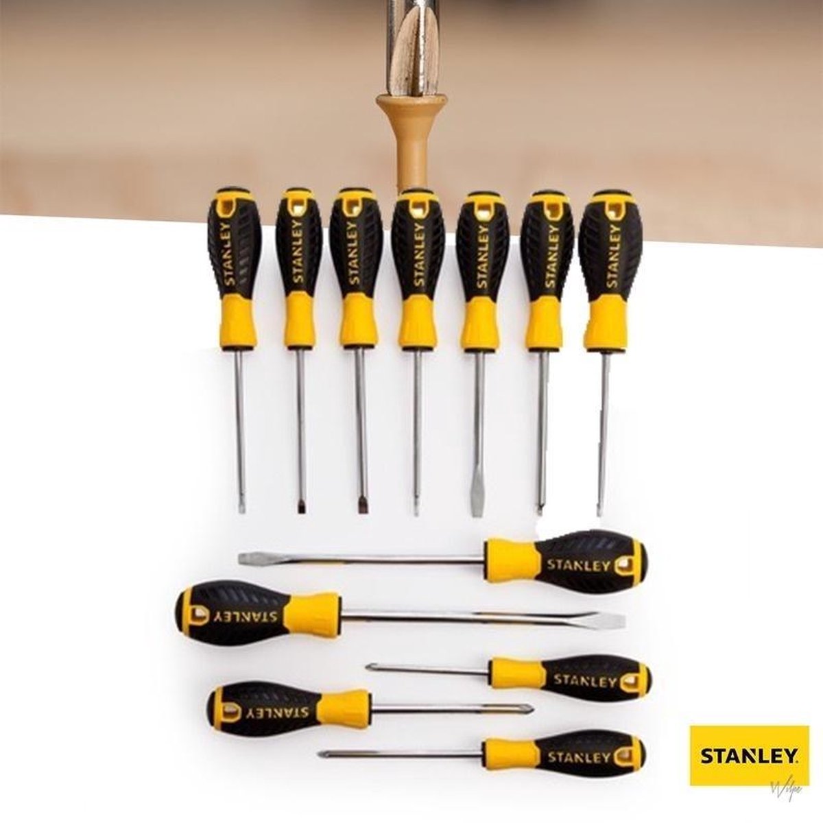 Stanley - set di cacciaviti - 12 pezzi