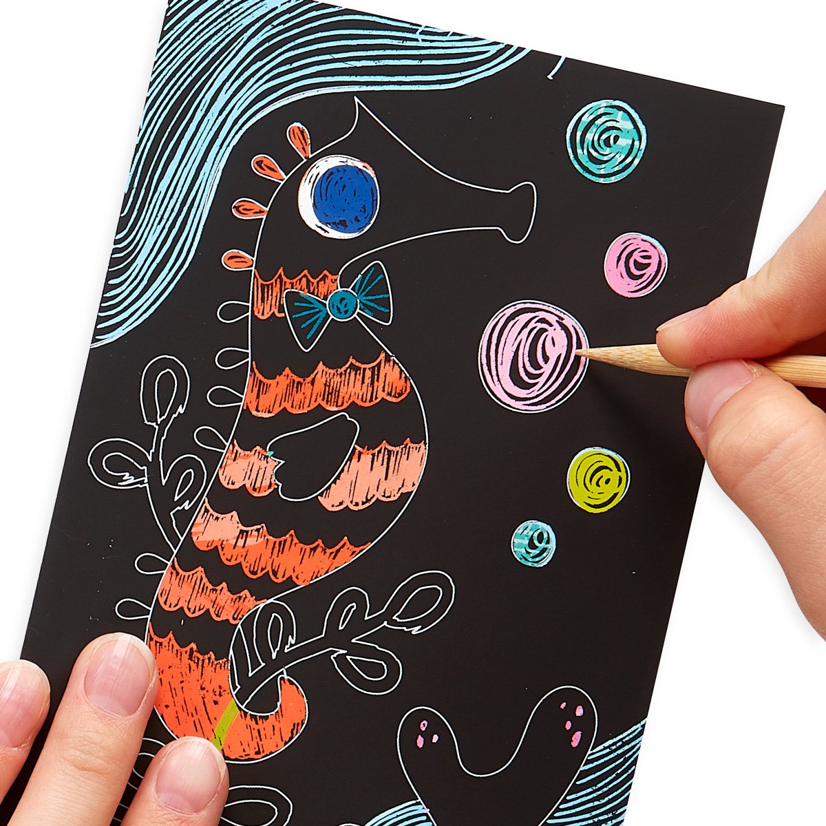 Ooly - scarabocchio - mini - pesce amichevole