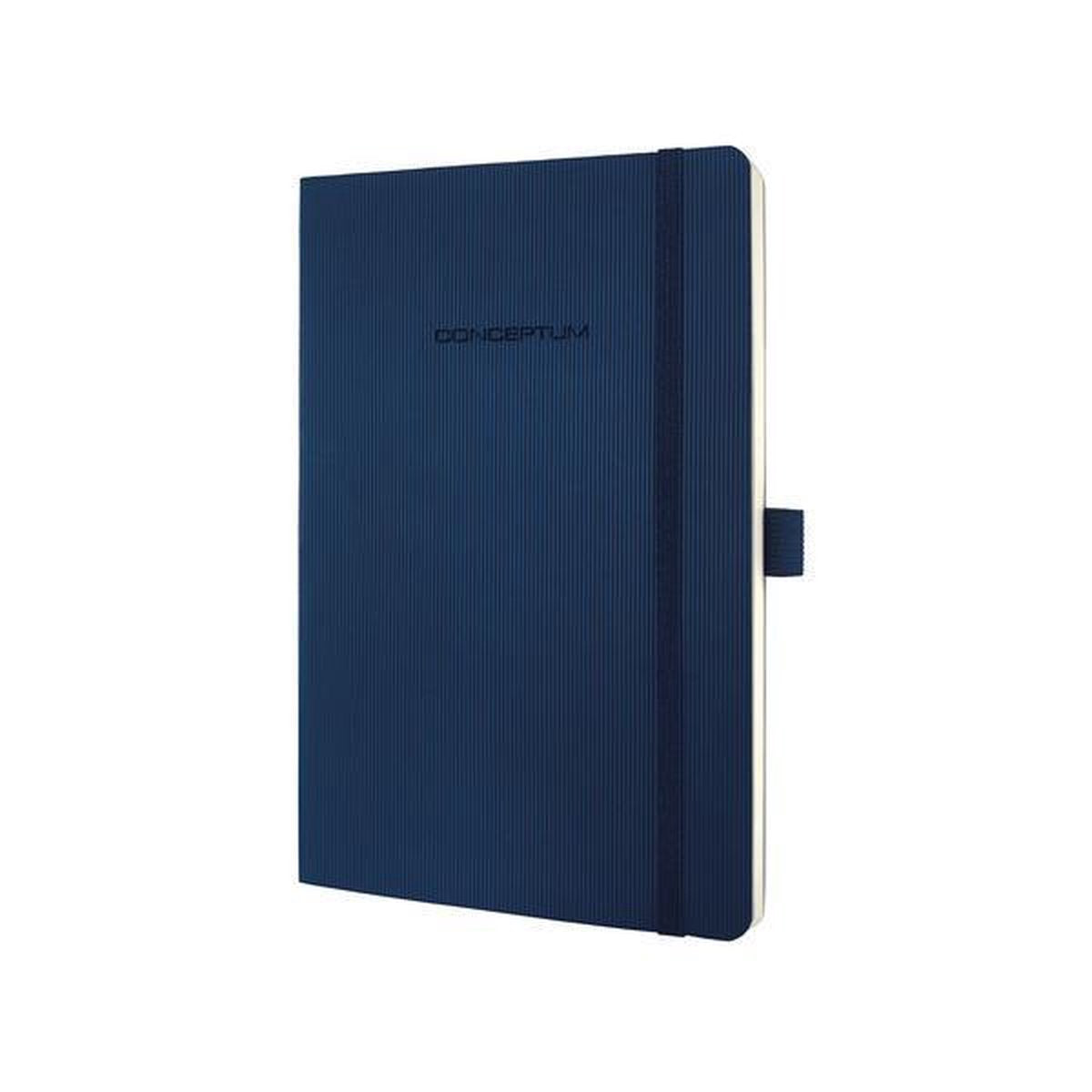 Quaderno Sigel - conceptum pure - a5 - copertina morbida - blu - 194 pagine - 80 grammi - line - si-co327