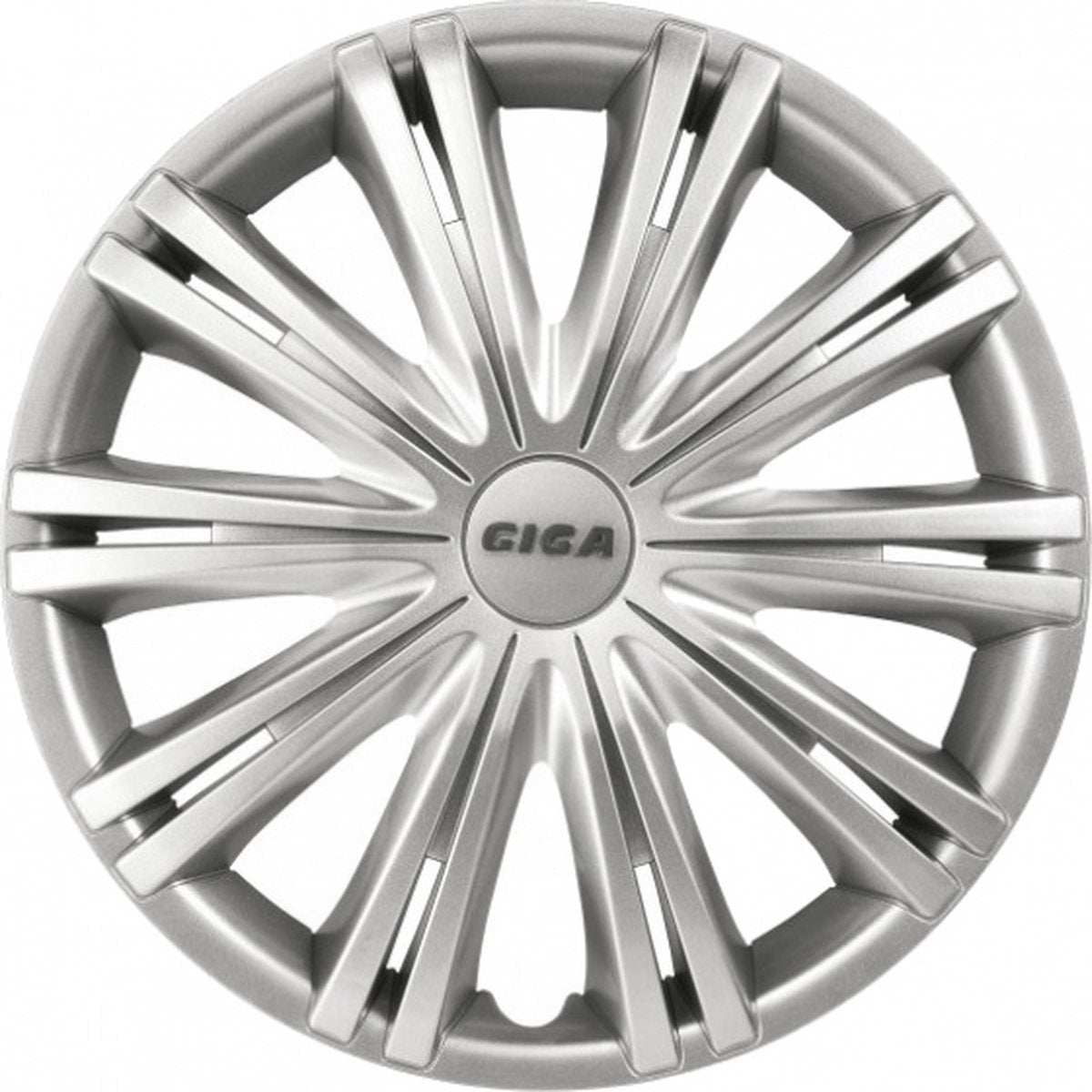 coprimozzi Giga 15 pollici ABS argento set da 4