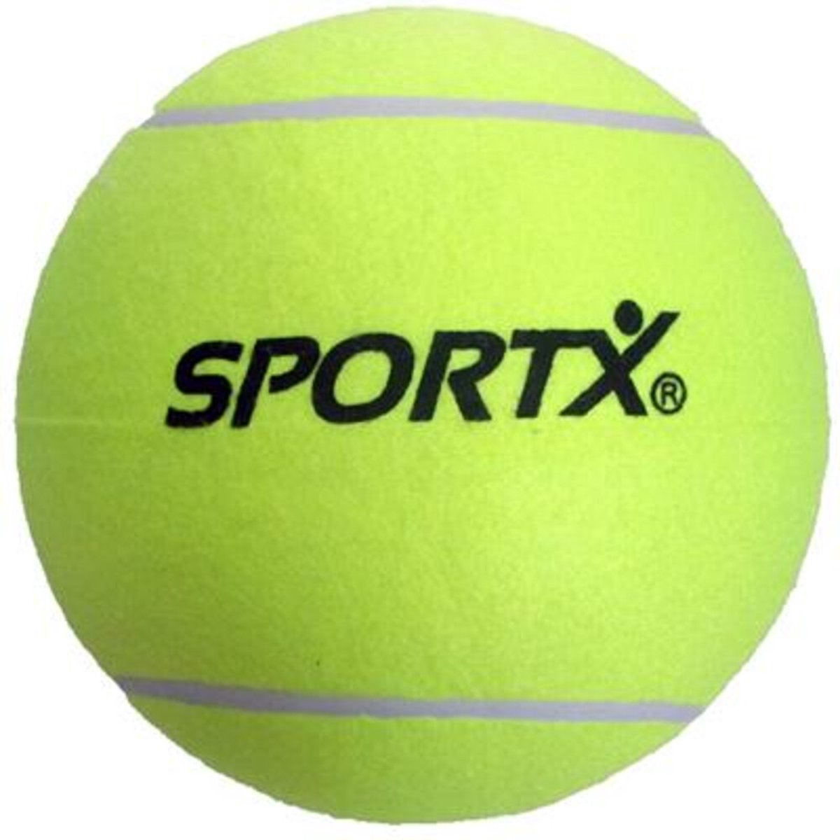 Sportx Sportx Tennisball XL Geel, 22 cm