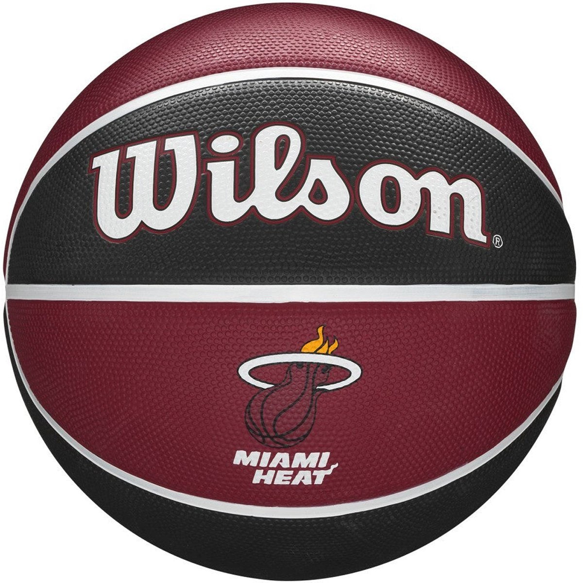 Wilson nba miami heat basket misura 7 - pallone da gioco ufficiale