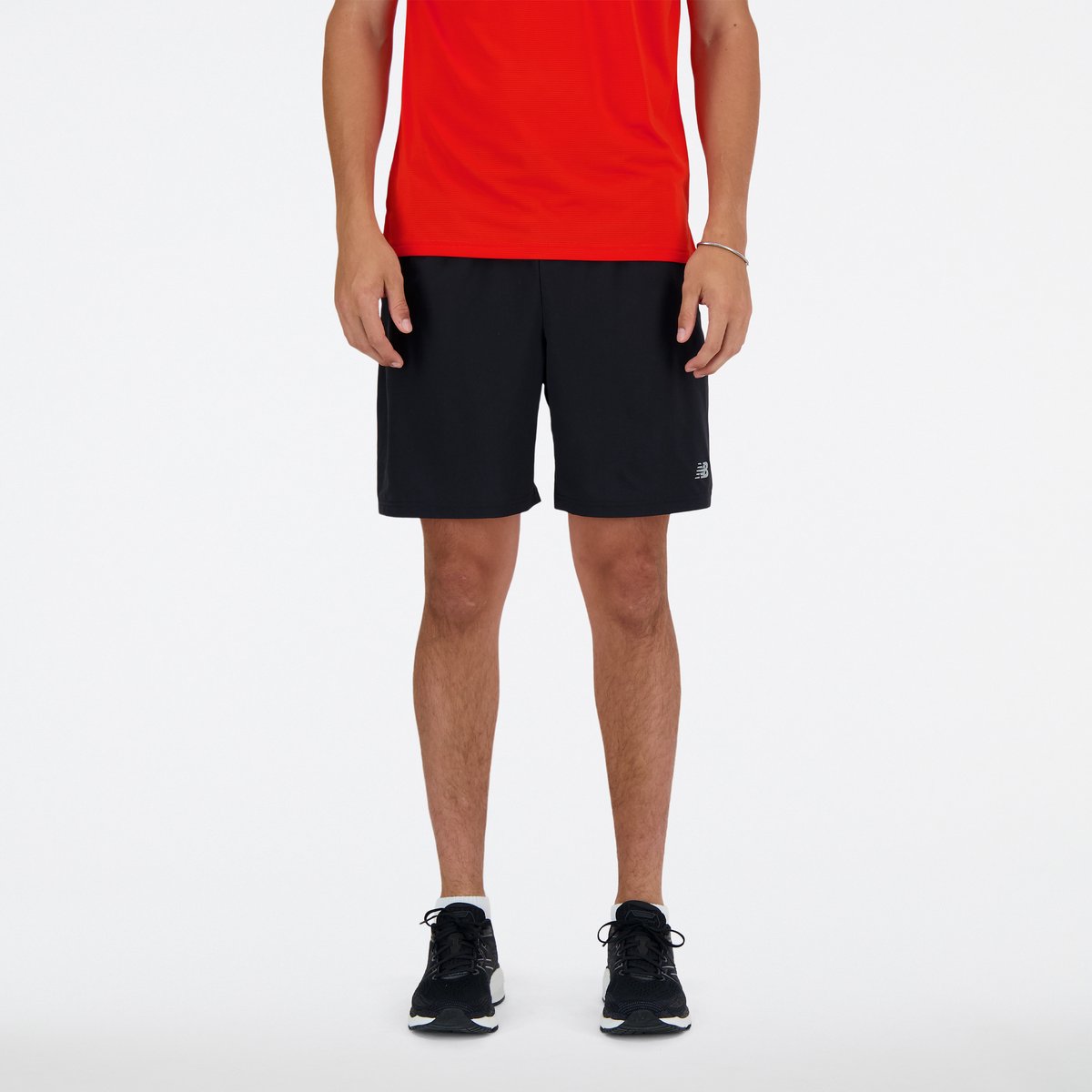 Pantaloni sportivi da uomo New Balance Sport Essential Short 7 - neri