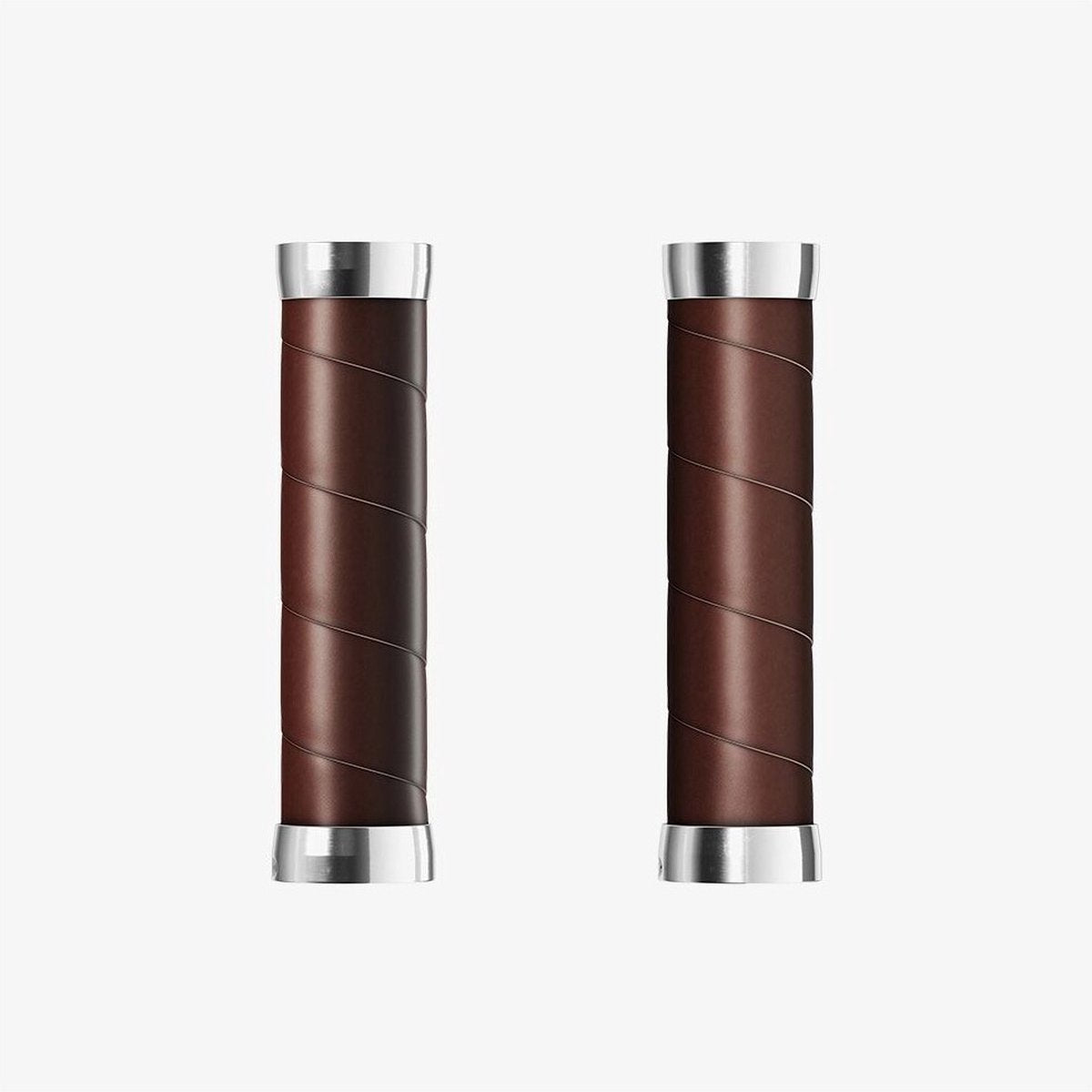 Brooks Handvatten Slender Leather grips 100 130mm a brown