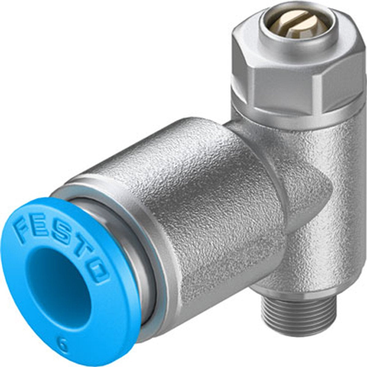 Válvula de control de velocidad Festo grla-m5-qs-6-d
