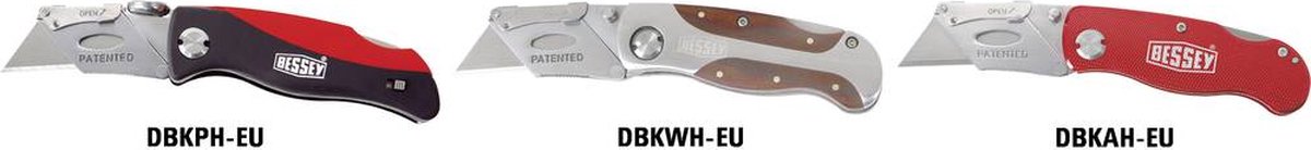 Bessey dbkah-eu navaja plegable con mango de aluminio dbkah-eu 1 pieza(s)