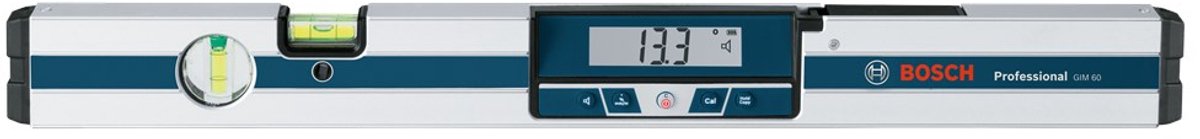 Goniometro Bosch e livella gim 60 (4 batterie AA + custodia)