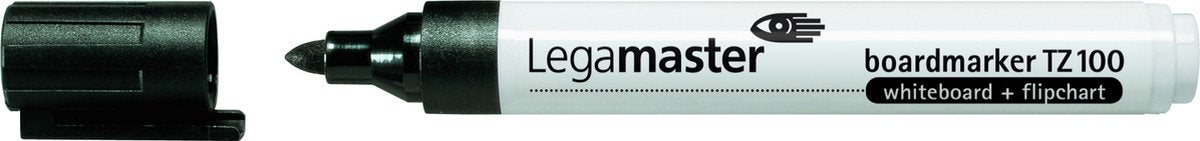 Legamaster whiteboardmarker tz100 1,5-3mm rond zwart