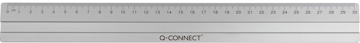 Asta di misurazione Q-connect, alluminio, 30 cm