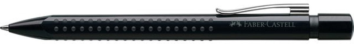 Faber-castell balpen - grip 2010 - m – harmony zwart - fc-243999