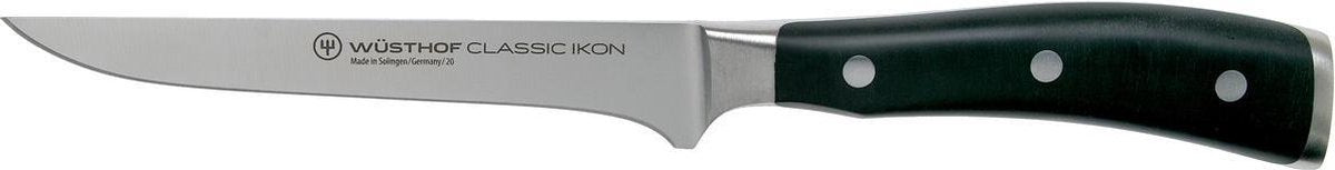Wusthof wüsthof classic ikon - uitbeenmes - 14 cm - rvs