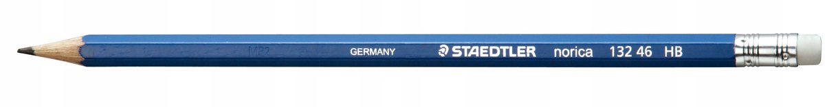 Matita Staedtler norica hb con gomma, 2 mm