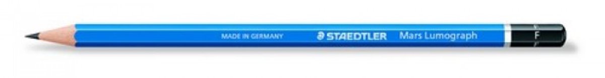 Staedtler mars lumograph potlood f per stuk 100-f