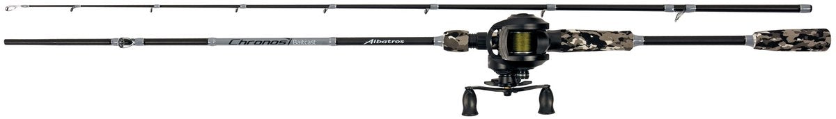 Combo baitcast albatros cronos 1,95m 20-50g