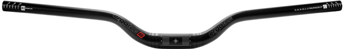 Invia barra del riser Ergotec Ø35.0x780 - NERO