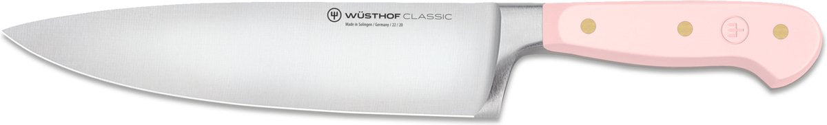 Wusthof - classic colour koksmes 20 cm pink himalayan salt