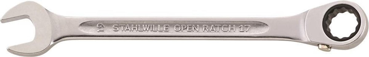 Llave de trinquete combinada Stahlwille 17-13 - reversible - 13 x 182 mm