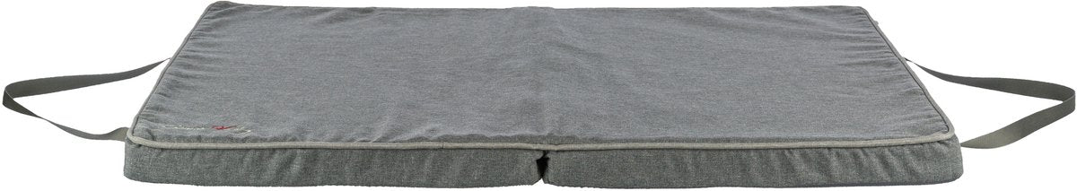 Materasso cuscino per cani trixie samoa acqua vitale -pieghevole pieghevole grigio scuro