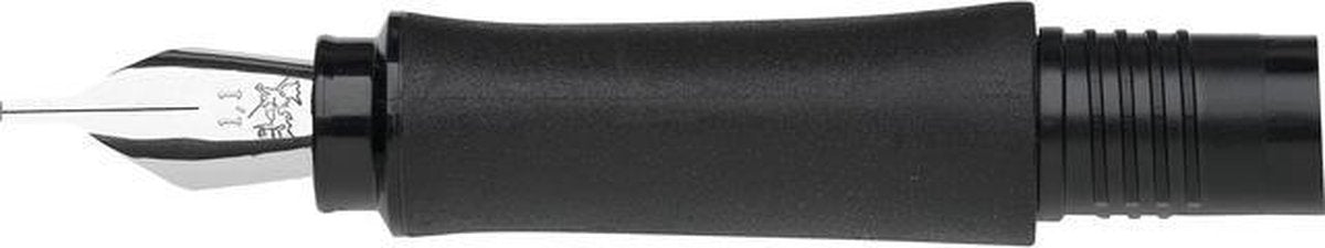 Faber-castell penna stilografica con pennino calligrafico - impugnatura - pennino 1.1 - fc-140956