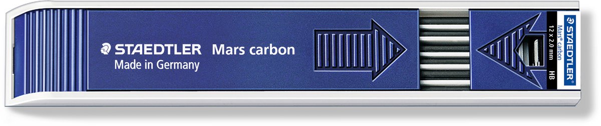 Staedtler - mina Mars Carbon - 2 mm - durezza hb