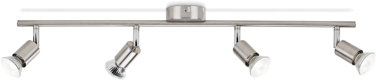 Philips LED Philips Limali Foco de superficie - 4 luces - níquel