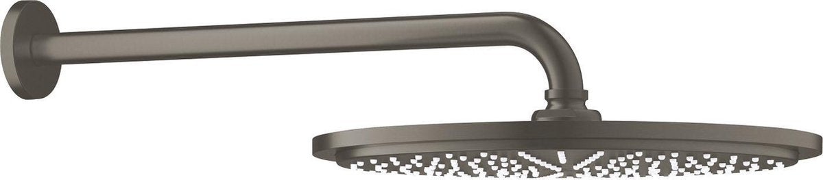 Grohe rainshower hoofddoucheset 310 - douchekop - hard graphite geborsteld - mat antraciet