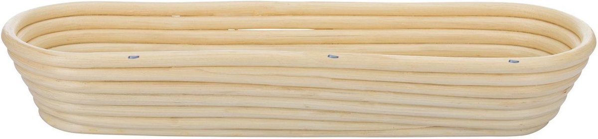 Cestino per lievitazione Westmark, per 1500-2000 g di pasta per pane, ovale, lunghezza: ca. 40 cm, rattan, beige chiaro