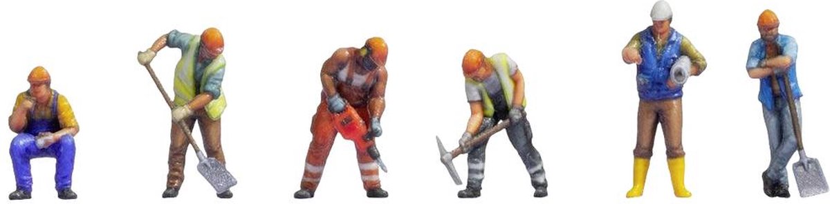 Noch 44501 z operai edili figure modello già pronto