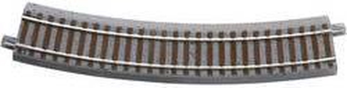 Roco h0 geoline (met ballastbed) 61122 gebogen rails 6 stuk(s)