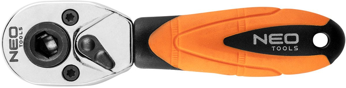 Neo - llave de trinquete - 1 4 pulgadas - 105 mm - mango ergonómico