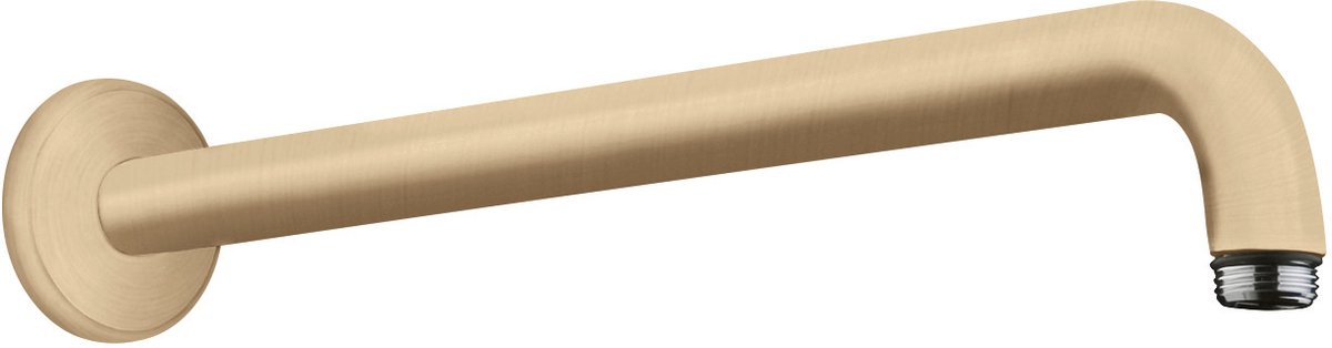 Hansgrohe brazo de ducha universal 38,9 cm bronce cepillado