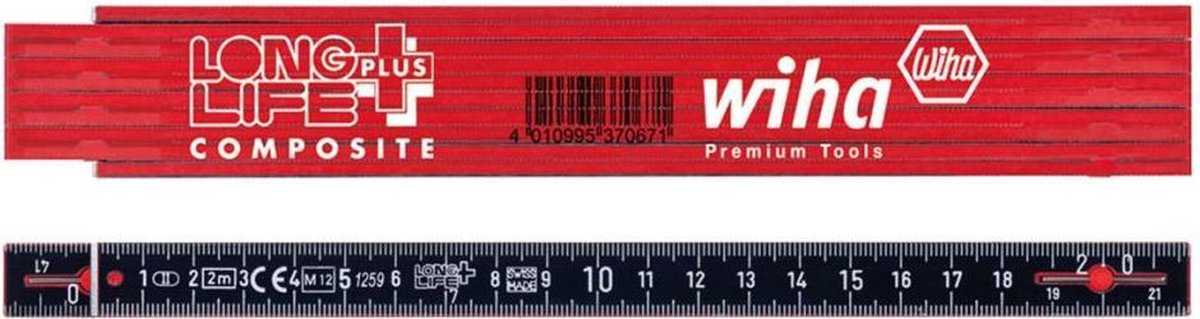 Wiha Duimstok Longlife Plus Composite 2m