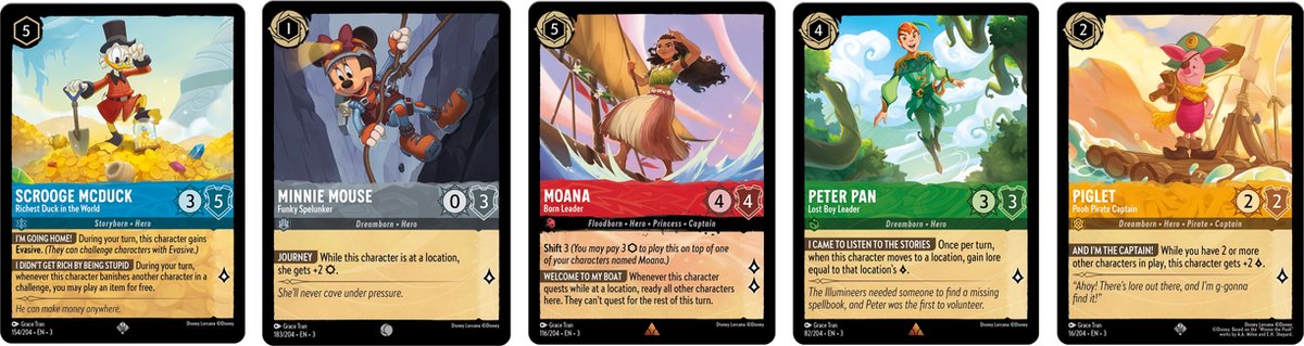Disney lorcana tcg: into the inklands - booster