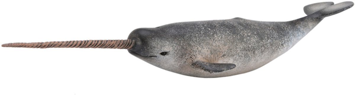 Statuetta Collecta - balena dentata - (xl) - animali marini - dipinta a mano - miniatura