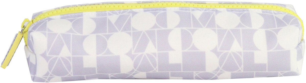 Estuche escolar ancor liso vacio rectangular 1 compartimento lila - an-113280-d