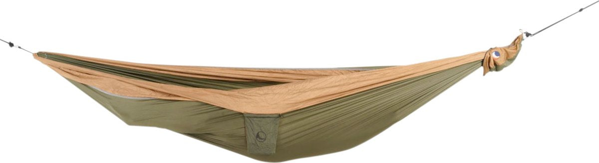 Biglietto per l'amaca king size Moon - verde militare marrone