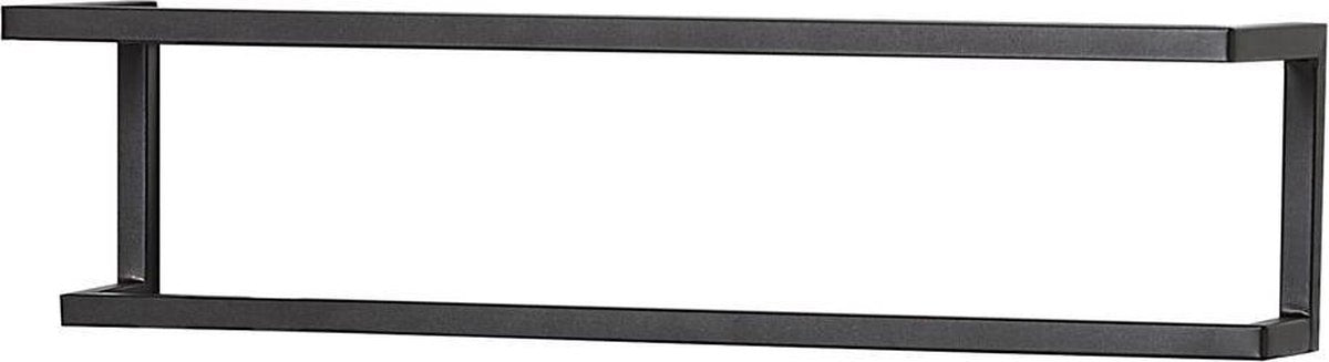 Carré in pelle di foca - porta asciugamani 48 cm - nero