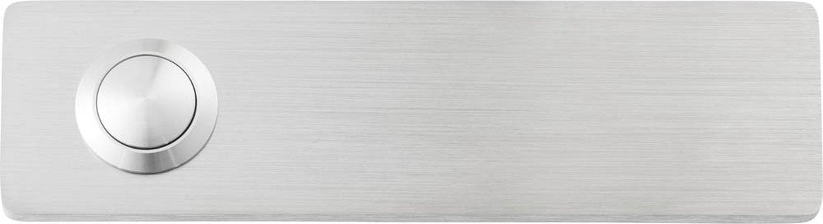 Heidemann 70546 belknop 1-voudig rvs 48 v ac 2 a