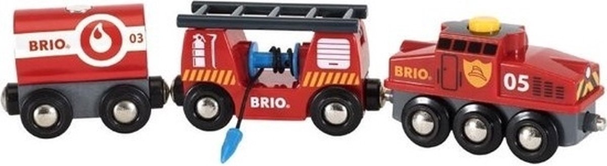 Tren de bomberos Brio - 33844