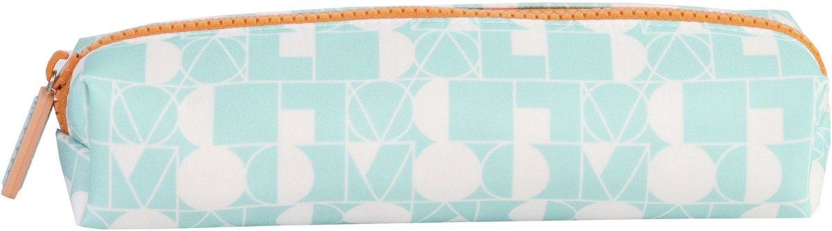 Astuccio scolastico Ancor liscio vuoto rettangolare 1 scomparto acqua - an-113280-c
